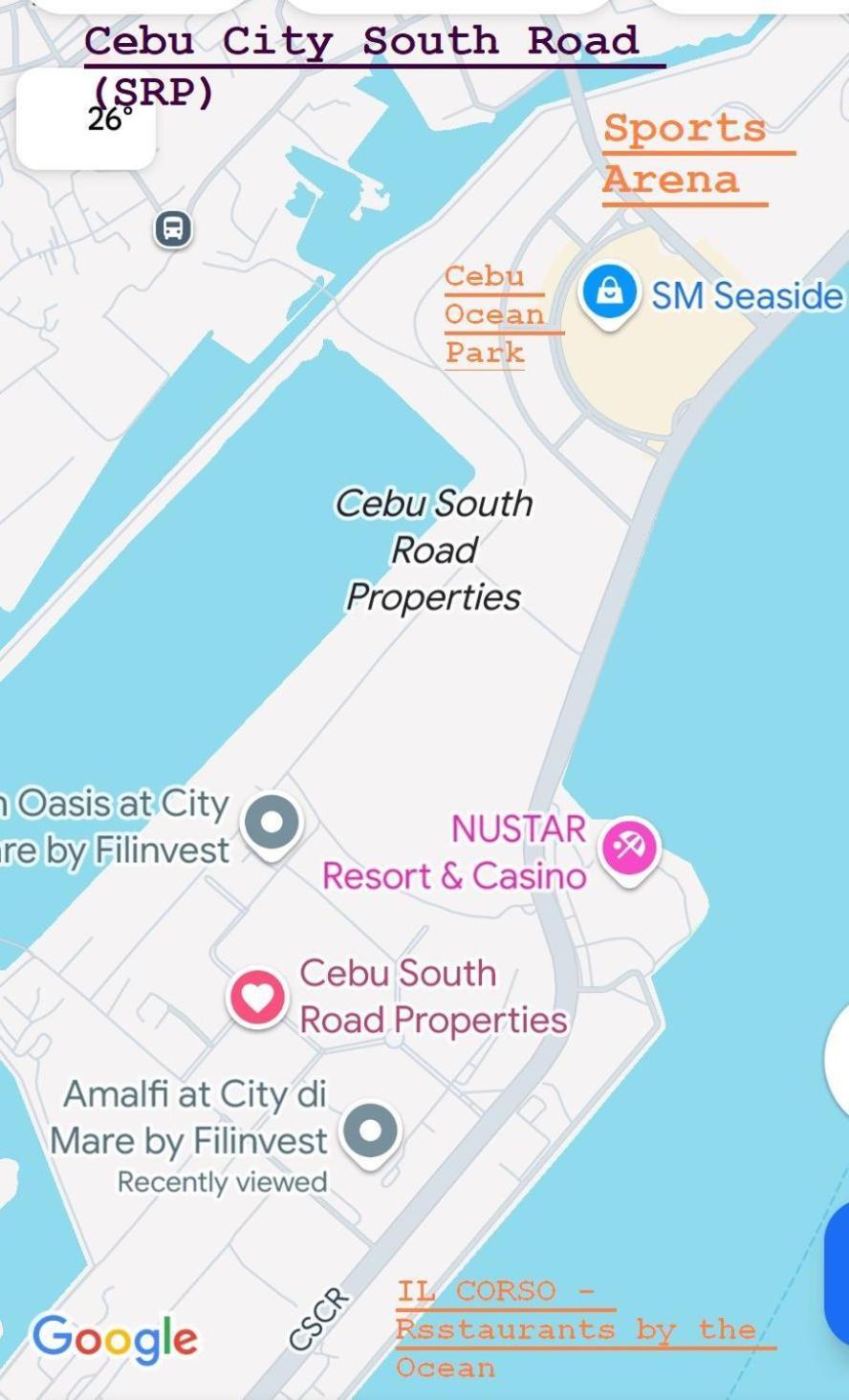 Amalfi Oasis Seaside Cebu Leilighet Eksteriør bilde